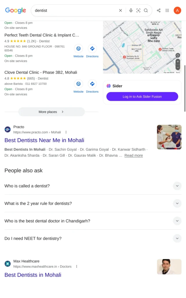 Question-led content