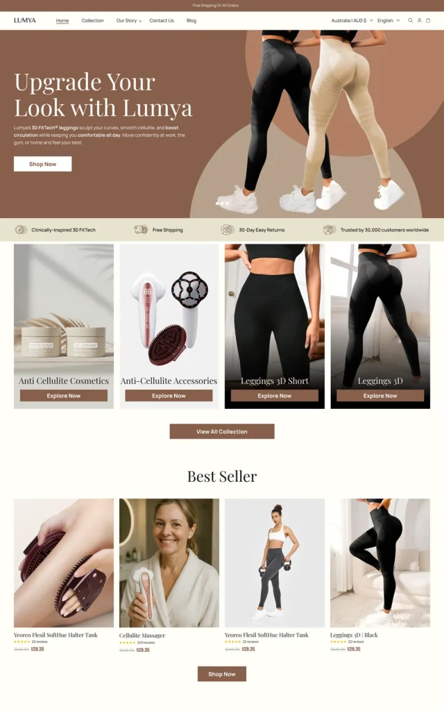 Homepage · real BrandUs screenshot