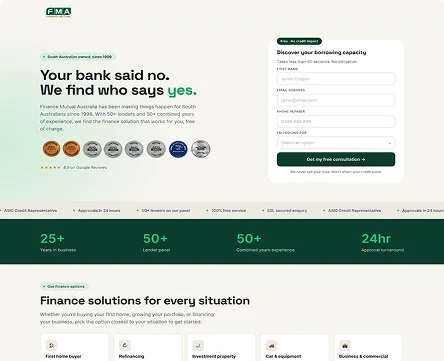 Finance Mutual Australia – From Funnel Friction to a Connected Mortgage Lead Generation System
