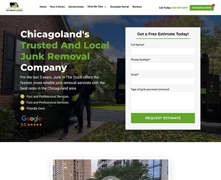 Junk In The Truck – A Customer-First Website That Makes Choosing the Right Service Easier