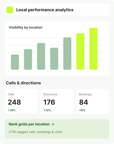 Local tracking